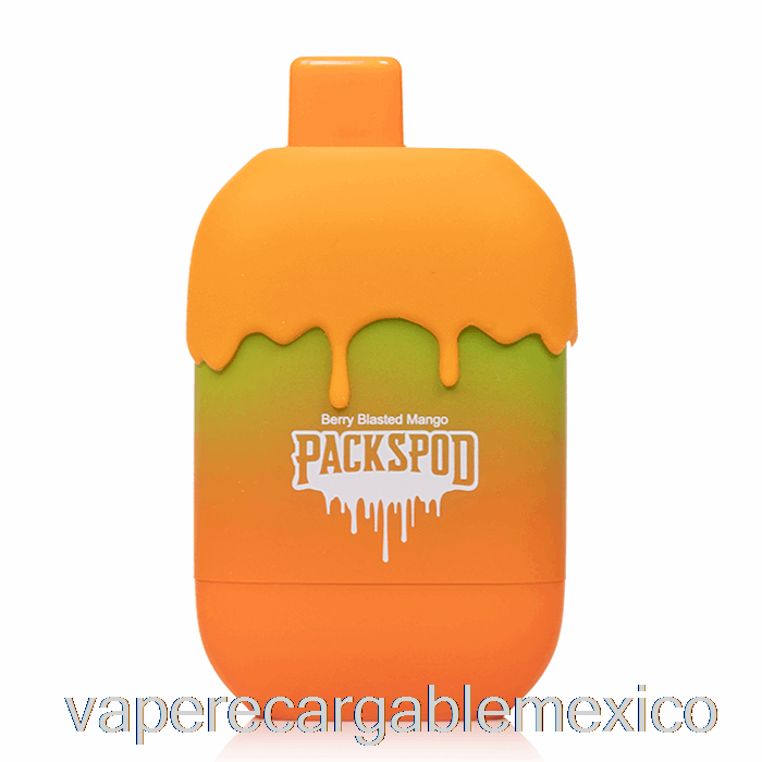 Vape Recargable Packwood Packspod 5000 Sorbete De Arco Iris Desechable (mango Con Bayas)